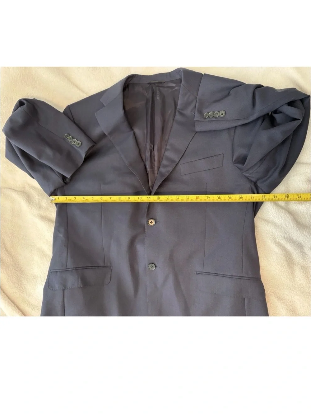 2-Button Blue Size 44 Men’s Wool Sports Coat 212 Saks 5th Avenue Made In Italy